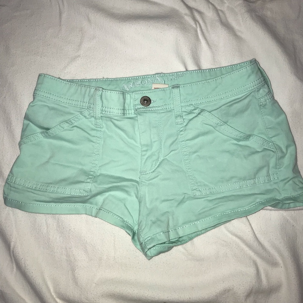 Blue shorts